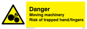 WM149: Machinery risk trapped finger