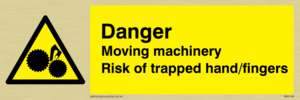 WM149: Machinery risk trapped finger