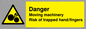 WM149: Machinery risk trapped finger