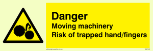 WM149: Machinery risk trapped finger
