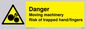WM149: Machinery risk trapped finger
