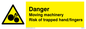 WM149: Machinery risk trapped finger