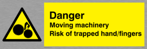 WM149: Machinery risk trapped finger