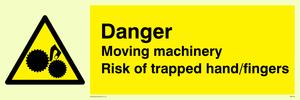 WM149: Machinery risk trapped finger
