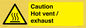 WM16559: Caution Hot vent / exhaust