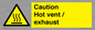 WM16559: Caution Hot vent / exhaust