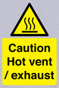 WM16559: Caution Hot vent / exhaust