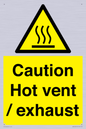 WM16559: Caution Hot vent / exhaust