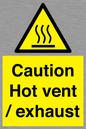 WM16559: Caution Hot vent / exhaust