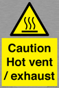 WM16559: Caution Hot vent / exhaust