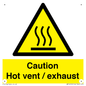 WM16559: Caution Hot vent / exhaust