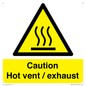 WM16559: Caution Hot vent / exhaust