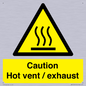 WM16559: Caution Hot vent / exhaust