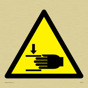 WM5180: Hand Injury Symbol Only Sign