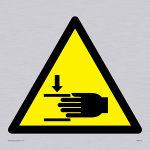 WM5180: Hand Injury Symbol Only Sign