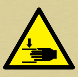 WM5180: Hand Injury Symbol Only Sign