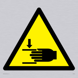 WM5180: Hand Injury Symbol Only Sign