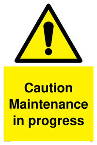 WM5414: Caution Maintenance in progress
