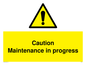 WM5414: Caution Maintenance in progress