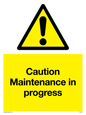 WM5414: Caution Maintenance in progress