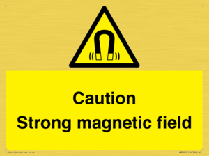 WM5495: Warning Strong magnetic field