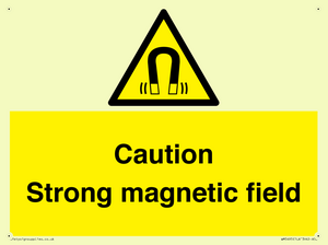 WM5495: Warning Strong magnetic field