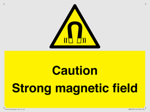 WM5495: Warning Strong magnetic field