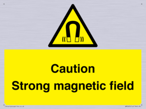 WM5495: Warning Strong magnetic field