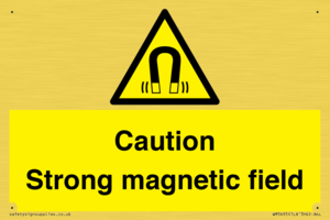 WM5495: Warning Strong magnetic field