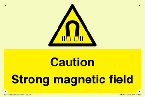 WM5495: Warning Strong magnetic field