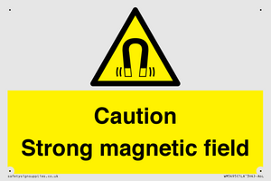 WM5495: Warning Strong magnetic field