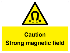 WM5495: Warning Strong magnetic field