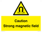WM5495: Warning Strong magnetic field