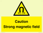 WM5495: Warning Strong magnetic field