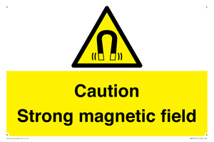 WM5495: Warning Strong magnetic field