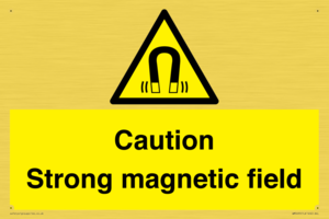 WM5495: Warning Strong magnetic field