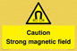WM5495: Warning Strong magnetic field