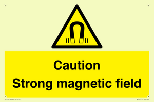 WM5495: Warning Strong magnetic field