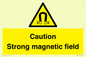 WM5495: Warning Strong magnetic field