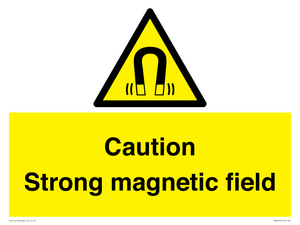 WM5495: Warning Strong magnetic field