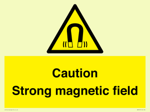 WM5495: Warning Strong magnetic field