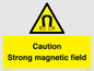 WM5495: Warning Strong magnetic field