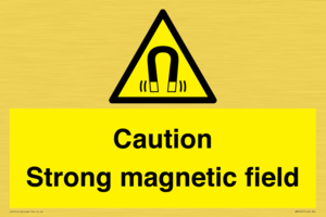 WM5495: Warning Strong magnetic field