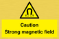 WM5495: Warning Strong magnetic field