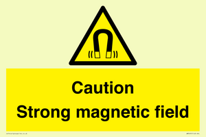 WM5495: Warning Strong magnetic field