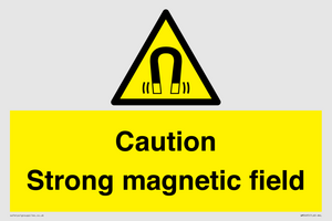 WM5495: Warning Strong magnetic field