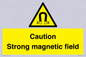WM5495: Warning Strong magnetic field