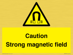 WM5495: Warning Strong magnetic field