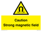 WM5495: Warning Strong magnetic field