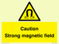 WM5495: Warning Strong magnetic field